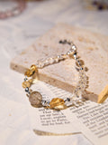 Rhythm — Quartz & Golden Rutilated Quartz Bracelet