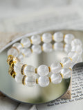 Lumen — Milky Quartz & Gold-Plated Bracelet