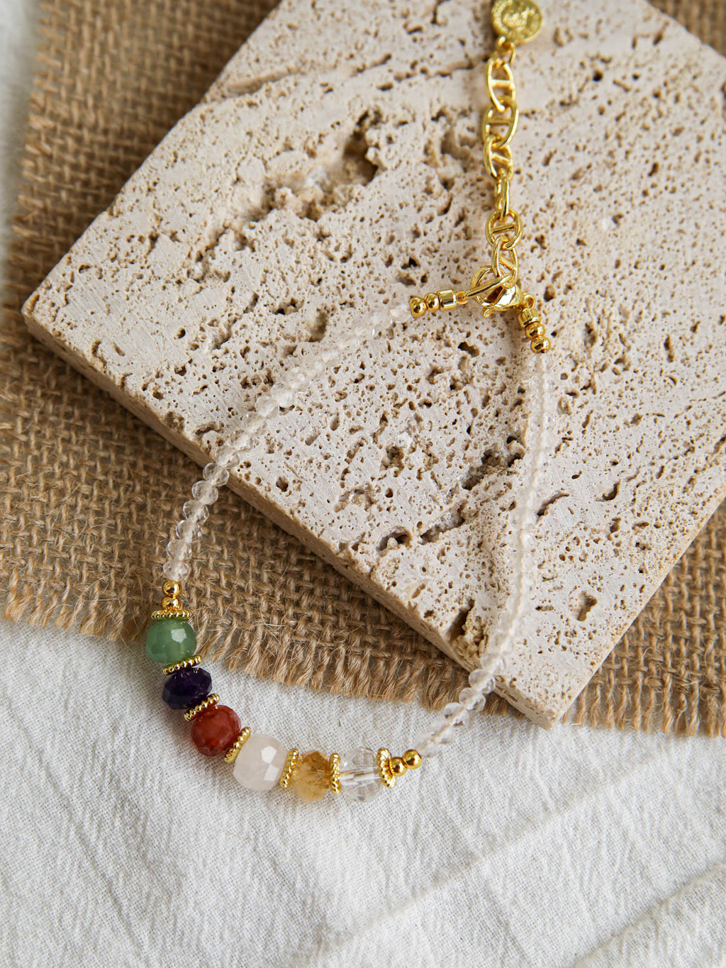 Balance — Rose Quartz, Amethyst & Multi-Stone Bracelet