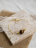 Tiger’s Eye Minimal Gold Bracelet